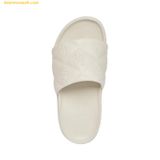  Dép MLB Chunky Bouncer Slide LA Dodgers White 3ALPFBS33-07WHS - Trắng 