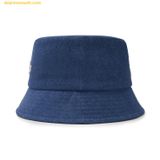  Mũ Bucket MLB Unisex Cursive Lettering Denim Bucket Hat LA Dodgers  3AHTVD14N-07INS - Xanh Đậm 