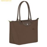  Túi Xách LongChamp Le Pliage Green M Tote Bag Terra - Recycled Canvas 