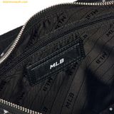  Túi MLB Monogram Jacquard Hobo Bag 3ABQL023N-50BKS Màu Đen 