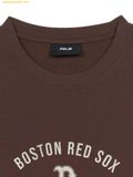  Áo Phông MLB Varsity Vintage Color Graphic Overfit Functional Short Sleeve T-Shirt Boston Red Sox 3ATSV0653-43BRS 