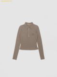  Áo Polo Tay Dài Bad Blood Beyond Soft Polo Long Sleeve - Nâu 