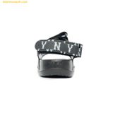 Giày Sandals MLB Chunky Monogram New York Yankees Black 3ASDSD423-50BKS 