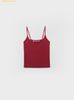 Áo Hai Dây Bad Blood Beyond Soft Cami Tank - Carmine w-tnk24-068 màu đỏ