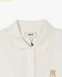  Đầm Polo MLB Basic mini Heart Piqué 3FOPH0143 Màu Trắng Tim Trắng 