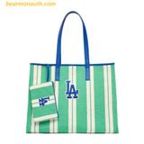  Túi Tote MLB LA Dodgers 3AORL0323-07MTS - Xanh Trắng 