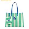 Túi Tote MLB LA Dodgers 3AORL0323-07MTS - Xanh Trắng