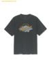 Áo Phông MLB Varsity Vintage Washing Graphic Mega Overfit Short Sleeve T-Shirt New York Yankees - Màu Đen