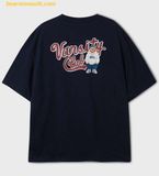  Áo Phông WHOAU Steve Back Graphic T-Shirt[B] Màu Đen WHRPF2452U 