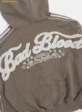  Áo Hoodie Zip BadBlood Billy Washed Hooded Zip-Up - Sand w-hde25-006 - Nâu 