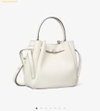  Túi Đeo Chéo Bucket Tory Burch The Romy Màu Trắng 166982 
