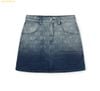  Chân Váy MLB Women’s Classic MONOGRAM Gradation Jacquard Denim Skirt NEW YORK YANKEES 3FDSM0453-50NYD 