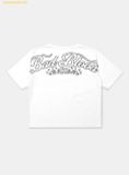  Áo Croptop Bad Blood Mystic 1/2 Print T-Shirt Slim Fit - White w-tee25-028 - Màu Trắng 