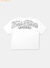 Áo Croptop Bad Blood Mystic 1/2 Print T-Shirt Slim Fit - White w-tee25-028 - Màu Trắng