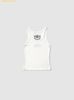  Áo Ba Lỗ Bad Blood Mystic Tank Slim Fit - White w-tnk25-011 Màu Trắng 