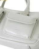  Túi Xách Stand Oil Chubby Half Bag Màu Trắng 