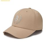  Mũ Lưỡi Trai MLB Premium Varsity Emblem Structure Ball Cap Boston Red Sox 3ACPV104N-43BGS Màu Be 