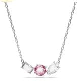  Dây Chuyền SWAROVSKI Mesmera pendant Mixed cuts, Pink, Rhodium plated - 5668275 
