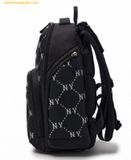  Balo MLB Jacquard Monogram 3PCS Bookshelf Set Gồm Balo + Tote 7ABKMD35N Màu Đen 