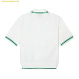  Áo Polo MLB New York Yankees 3FPQB0243-50IVS Màu Trắng 