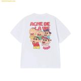  Áo Phông ADLV Crayon Shinchan And Friends Short Sleeve T-Shirt - Trắng 