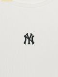  Áo Crop Ba Lỗ MLB Women's Basic Small Logo Golji Crop Top New York Yankees 3FTKB0253-50IVS - Màu Trắng 