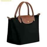  Túi Xách LongChamp Le Pliage Original Size S Handbag Black - Recycled Canvas 