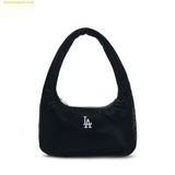  Túi Đeo Vai MLB Basic Luxleisure Nylon Hobo Bag LA Dodgers Black 3ABQS044N-07BKS Màu Đen 