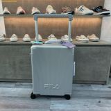  Vali Fila Embos Màu Xám Tím Size 22 Cabin 