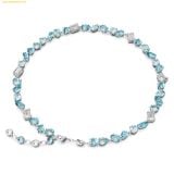  Dây Chuyền / Dây Đeo Cổ Swarovski Gema - 5666007 - Xanh lam 