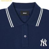  Áo Polo Nữ MLB New York Yankees 3FPQB0243-50NYS Màu Xanh Navy 