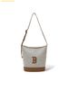 Túi Đeo Chéo MLB Basic Canvas Bucket Bag Boston Red Sox 3ABMBC15N-43BRD - Màu Nâu