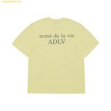  Áo Phông ADLV Basic Logo Season 3 Vàng Nhạt 