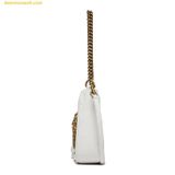  Túi Đeo Vai Versace Jeans Couture Women's Bag With Logo Màu Trắng 