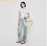  Túi Trống ADLV Duffel Basic Logo Ripstop Two-Way Màu Trắng 