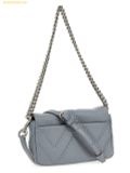  Túi Đeo Vai Marc Jacobs Logo Plaque Quilted Shoulder Bag - MJ-Quilted-Color Xanh Xám (Sold Out) 