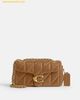 Túi Xách Coach Tabby 20 Quilted Chain Shoulder Bag - Màu Nâu vàng