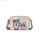  Túi Đeo Chéo Karl Lagerfeld Paris Maybelle Camera Crossbody Màu Hồng LH2E49BJ 