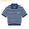 Áo Polo Nữ MLB Short Sleeves Logo Polos Varsity New York Yankees 3FPQV0143-50NYL Xanh Navy