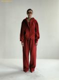  Áo Hoodie Bad Blood Beyond Soft Hood Zip-Up - Red w-hde24-045 Màu Đỏ 