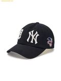  Mũ Lưỡi Trai MLB League Logo Unstructured Ball Cap 3ACPB215N-00BKS - Màu Đen 
