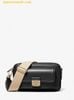 Túi Đeo Chéo Michael Michael Kors MK Bradshaw Extra Small Metallic Signature - Đen