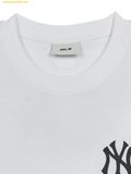 Áo Ba Lỗ MLB Basic Mega Logo Nashi T-Shirt New York Yankees - 3ATOB0253-50WHS - Trắng 