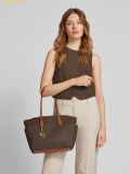  Túi Tote Michael Kors MK Marilyn Medium Tote Bag Màu Nâu Logo 
