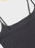  Áo Hai Dây Bad Blood Beyond Soft Cami Tank Charcoal w-tnk24-070 