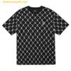 Áo Phông MLB Diamond Monogram Boston Red Sox Tshirt 3ATSM4023-43BKS - Đen
