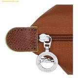  Túi Xách LongChamp Le Pliage Green M Tote Bag Cognac - Recycled Canvas 