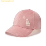  Mũ Lưỡi Trai MLB Monogram Velvet Embo Structured Ball Cap Los Angeles Dodgers 3ACPMV046‑07PKM 