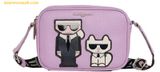  Túi đeo chéo Karl Lagerfeld Paris Maybelle Camera Crossbody LH2ER9BJ Màu Tím 