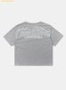Áo Croptop Bad Blood Mystic 1/2 Print T-Shirt Slim Fit - Grey w-tee25-029 Xám